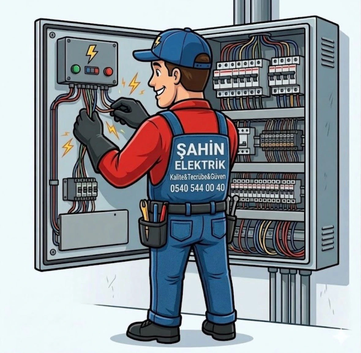 Şahin Elektrik elektrik pano çizim görseli